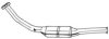 AKS DASIS SG45167 Catalytic Converter